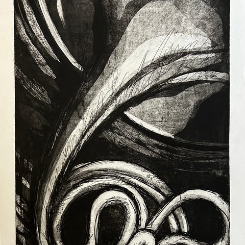Undulations
etching
