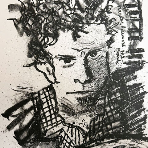 Tom Waits
Lithograph